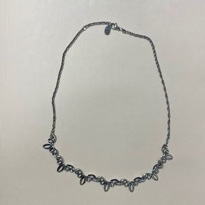 RETIRED James Avery Sterling Silver scroll necklace